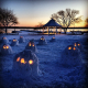 Illustration for article titled These geeky snowmen turn their yards into a weirder winter wonderland